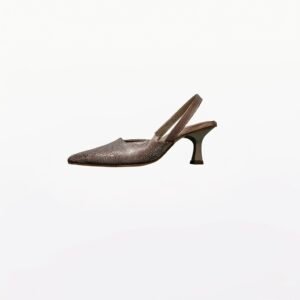 Zapatos bronce en cuero