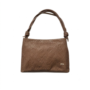 Bolso mediano miel en cuero
