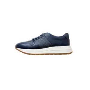 Tenis azules en cuero clásicos