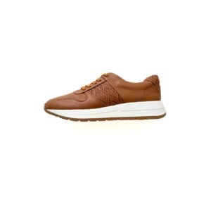 Tenis miel en cuero clásicos