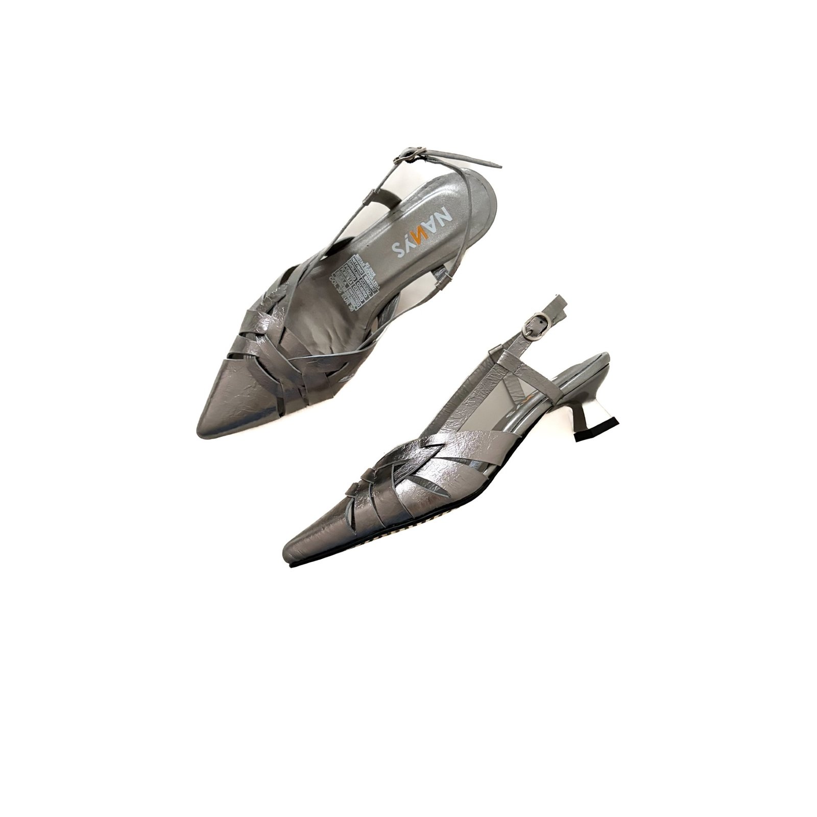 Zapatos caño fusil en cuero - Imagen 2
