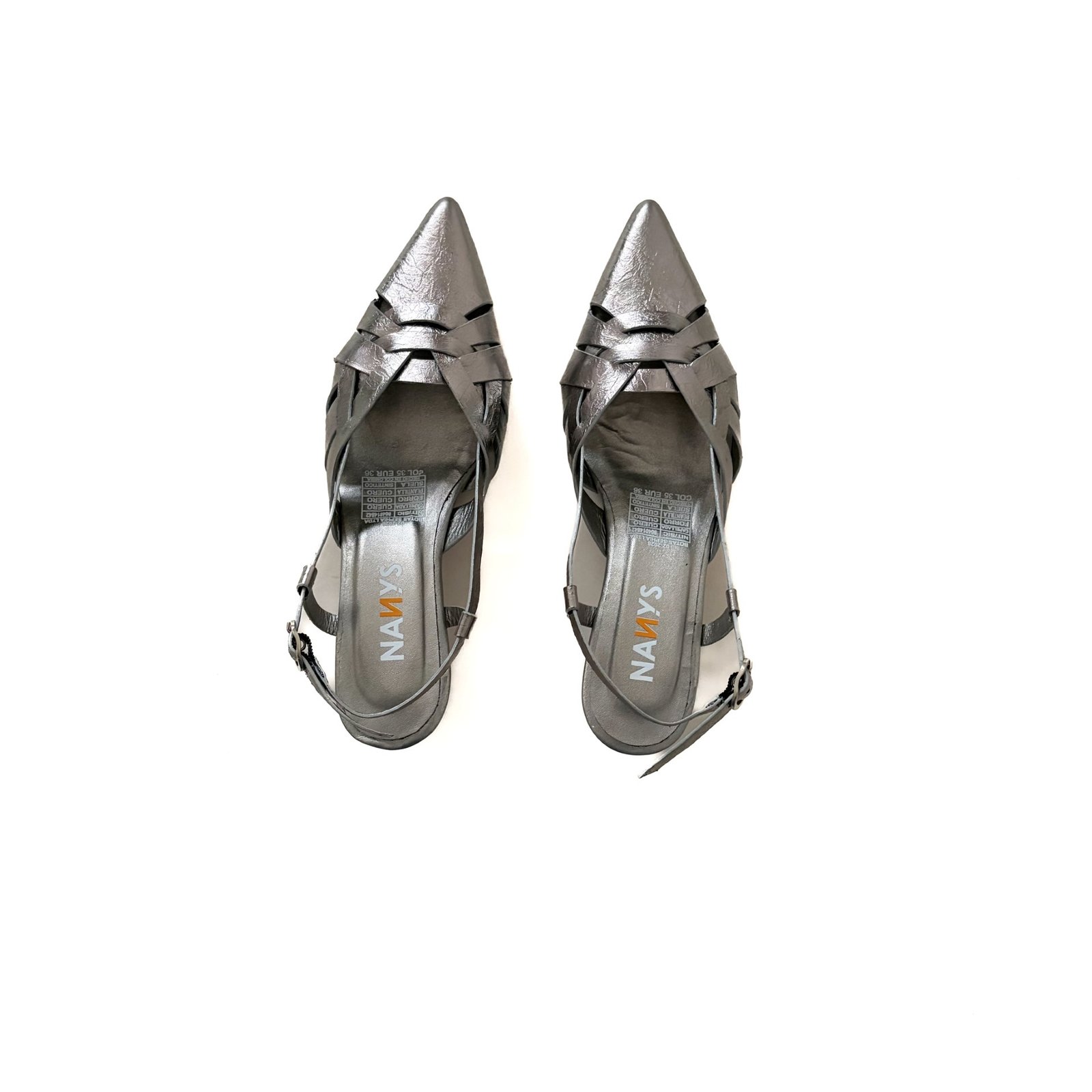 Zapatos caño fusil en cuero - Imagen 3